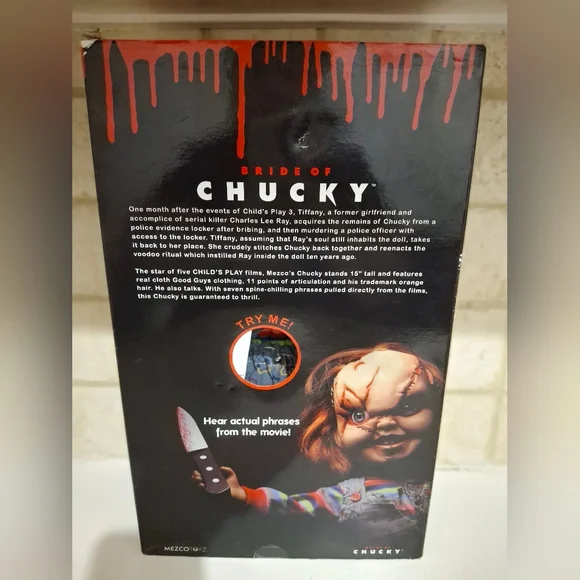 Chucky Talking Collectors Doll Horror - Picture 5 of 7